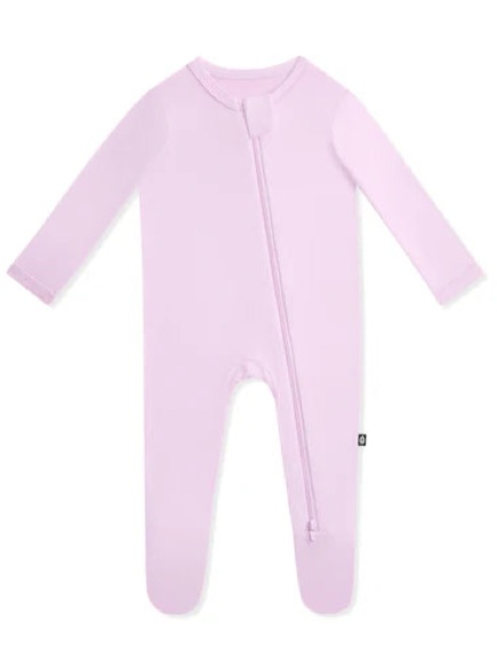 Kyte Baby Zippered Footie; Color: Thistle, Size: 3-6 months